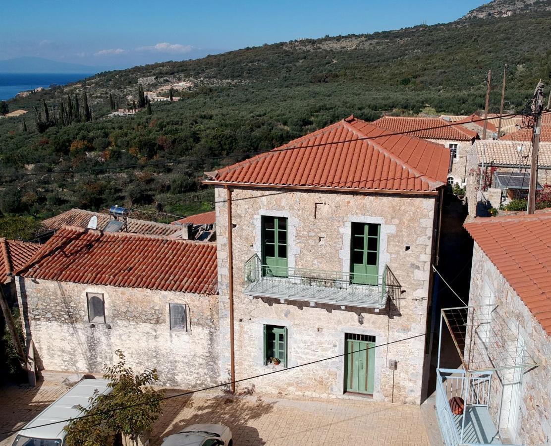Stavroulas Stone House In Rigklia, Messinia Riglia Exterior photo